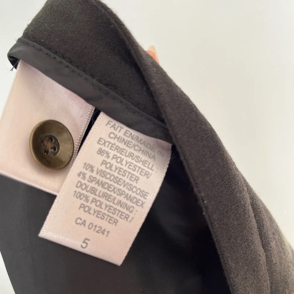 Twik black mini short with size zipper size 5 - Picture 6 of 8